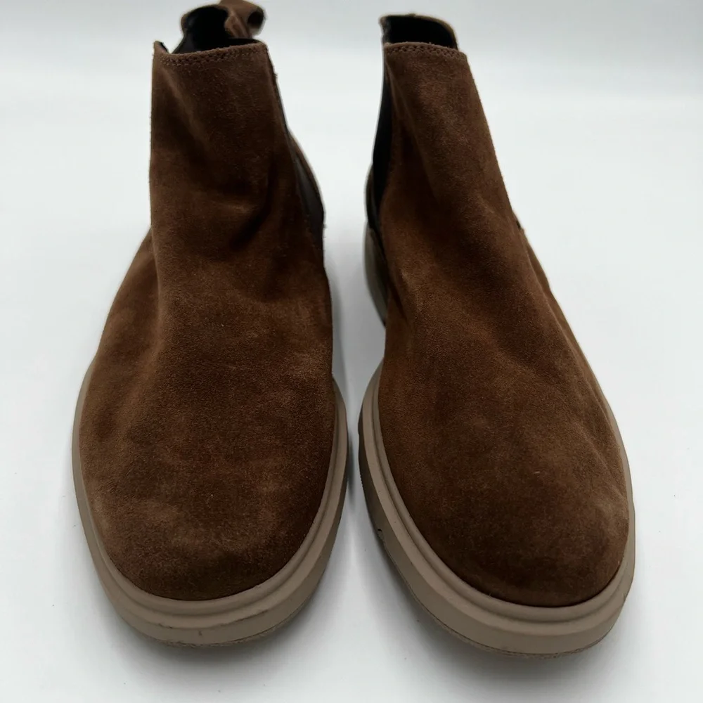 Men's Easy Spirit Brooks‎ Ankle Boot color otter/coffee Bean size 7.5.